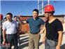 黃壽龍檢查部署龍港防御臺(tái)風(fēng)“蘇迪羅”工作