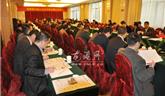 龍港代表團部分代表在分組討論議題